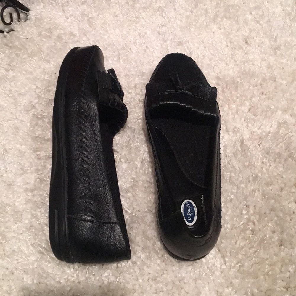 Dr Scholl’s Double Air-Pillow Insoles Blck Loafers